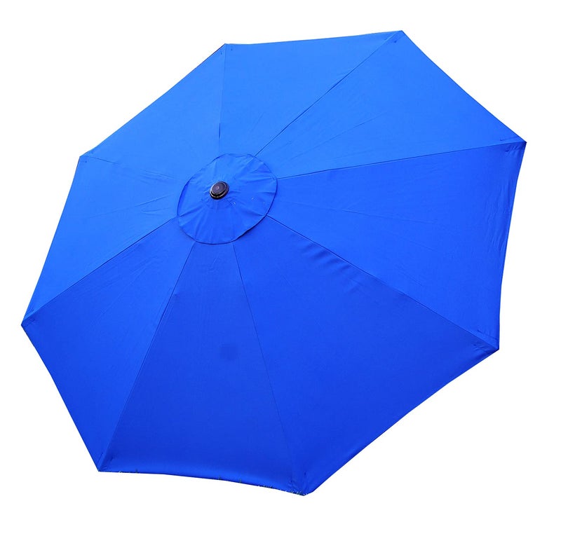 BELLRINO Replacement Royal Blue Umbrella Canopy for 10 ft 8 Ribs - Image 1